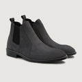 Clarkson Chelsea Grey Nubuck Kožené boty - StudGuard pro Pány