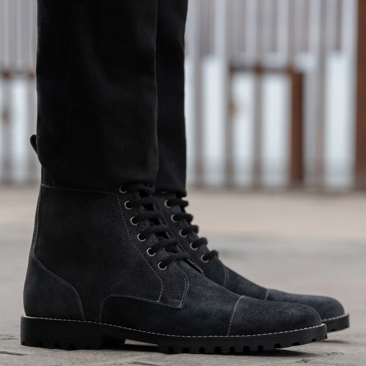 Orlaven Knight Derby Grey Suede Kožené boty - TerraGrip pro Pány footwear image 9