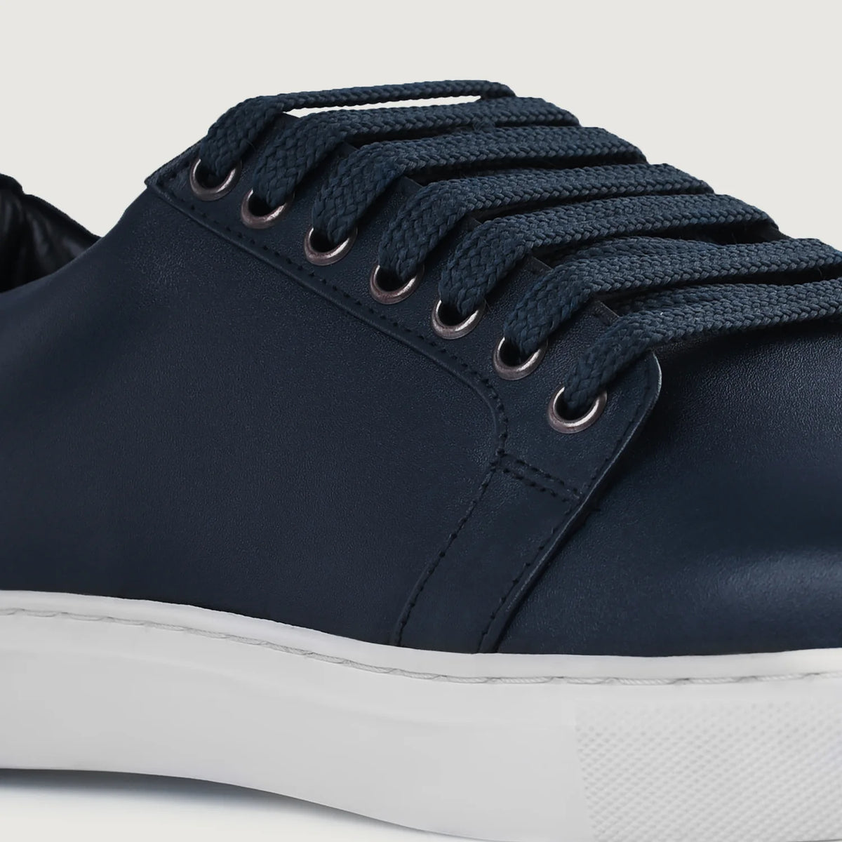 Orlaven Murphy Low Top Midnight Modrá Kožené tenisky pro Pány footwear image 10