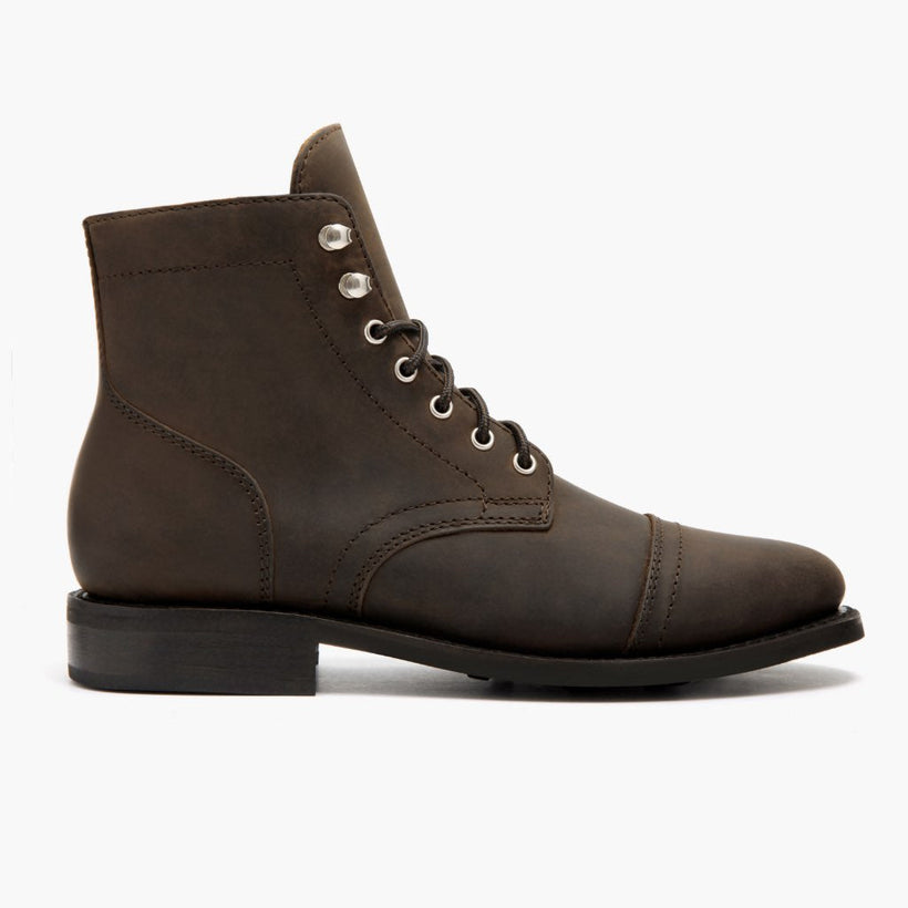 Captain Tobacco Leather Boots dámská