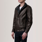 Alfred Leather Bomber Jacket – alternate product view 3