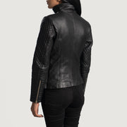 Authentic Sheepskin Leather with Aniline Finish Grain Texture & Heavy-Duty Seam Stitching Detail