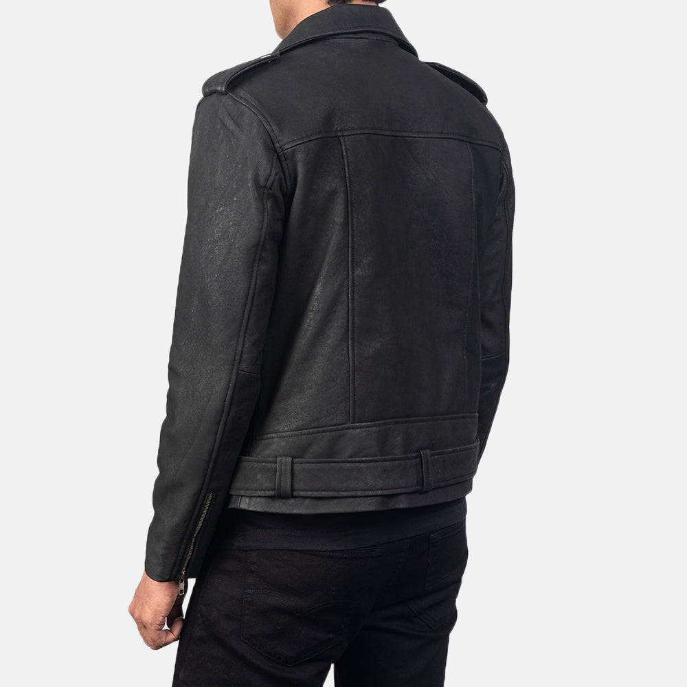 
Allaric Alley Kožený motorkářský křivák pro Pány – alternate product view 5