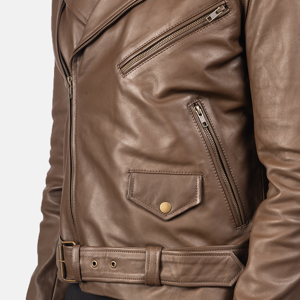 
Allaric Alley Kožený motorkářský křivák pro Pány – alternate product view 6