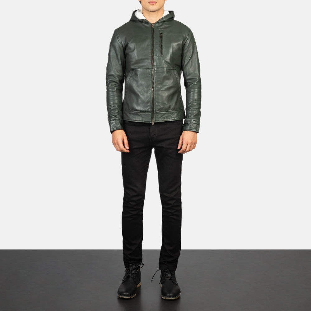 
Baston Kožená bomber bunda pro Pány – alternate product view 3