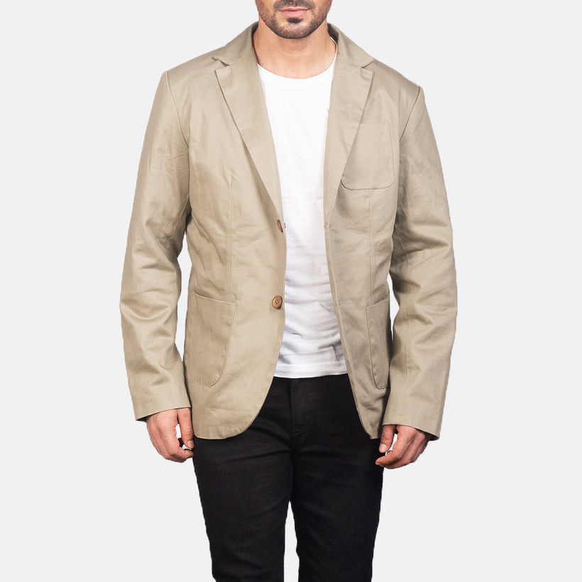 Borges Beige Blazer pánská