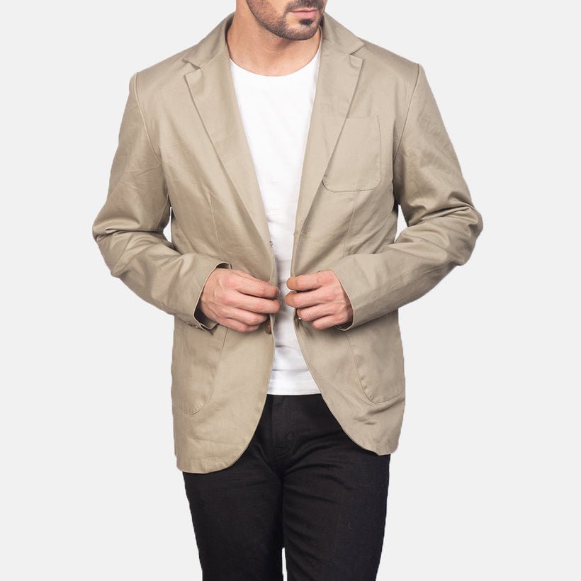 Borges Beige Blazer pánská