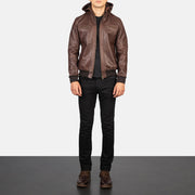 
Bouncer Biz Kožená bomber bunda pro Pány – alternate product view 3