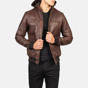 
Bouncer Biz Kožená bomber bunda pro Pány – alternate product view 4