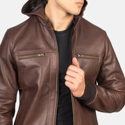 
Bouncer Biz Kožená bomber bunda pro Pány – alternate product view 6