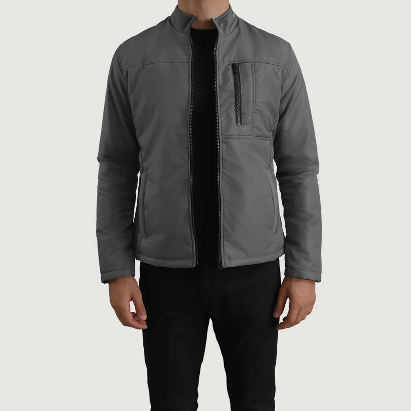 Elliot Grey Lightweight Kožená bunda pánská