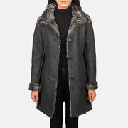 
Erica Shearling Kožený kabát pro Dámy – alternate product view 1