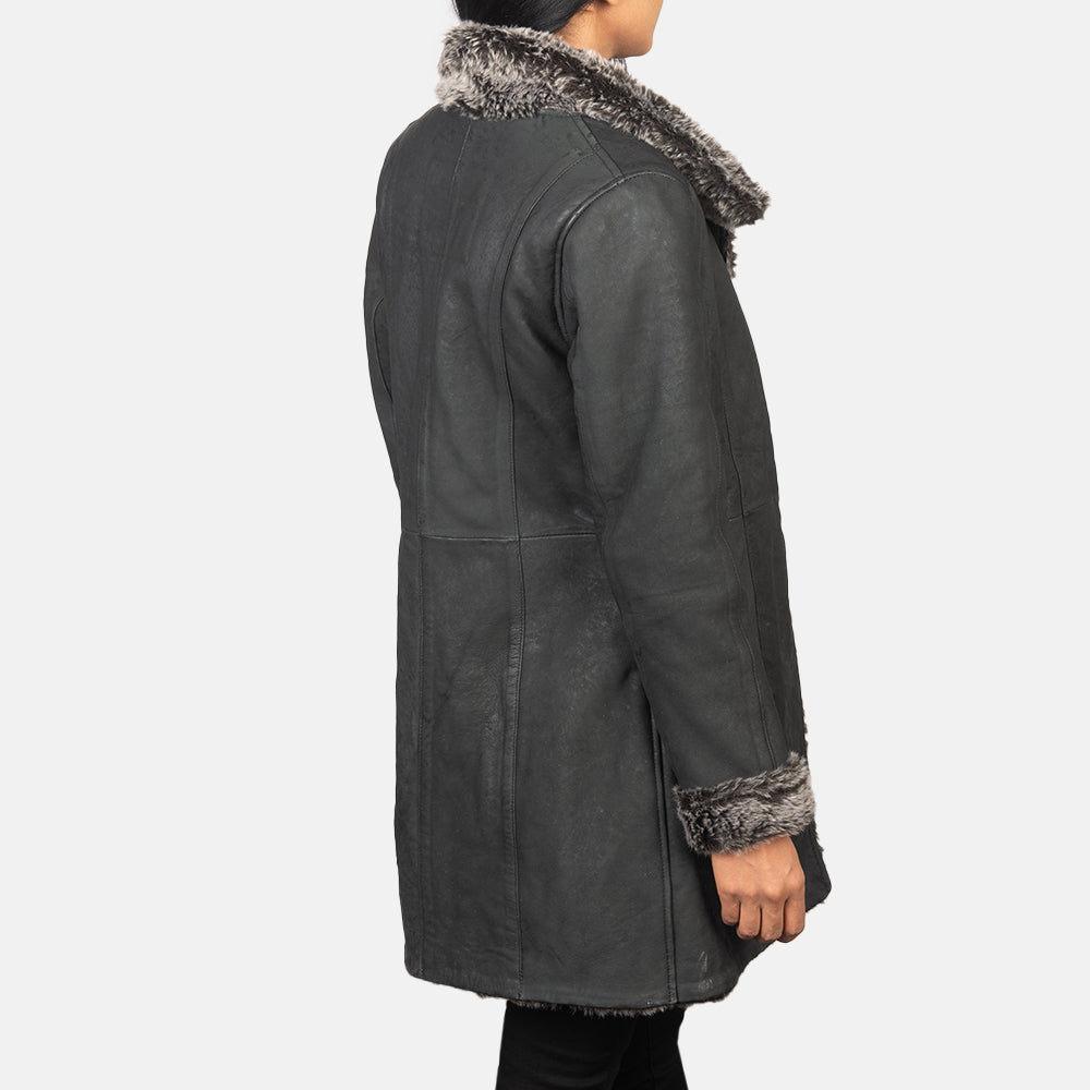 
Erica Shearling Kožený kabát pro Dámy – alternate product view 5