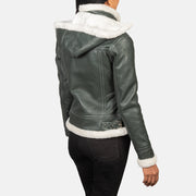 Fiona Hooded Shearling Jacket – alternate product view 5