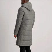 
Floyd Kožený kabát Světle hnědá Puffer Kožená bunda pro Pány – alternate product view 5
