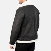 
Francis B-3 Černá Kožená bomber bunda pro Pány – alternate product view 5