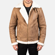 
Francis B-3 Černá Kožená bomber bunda pro Pány – alternate product view 1