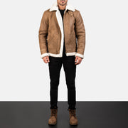 
Francis B-3 Černá Kožená bomber bunda pro Pány – alternate product view 3