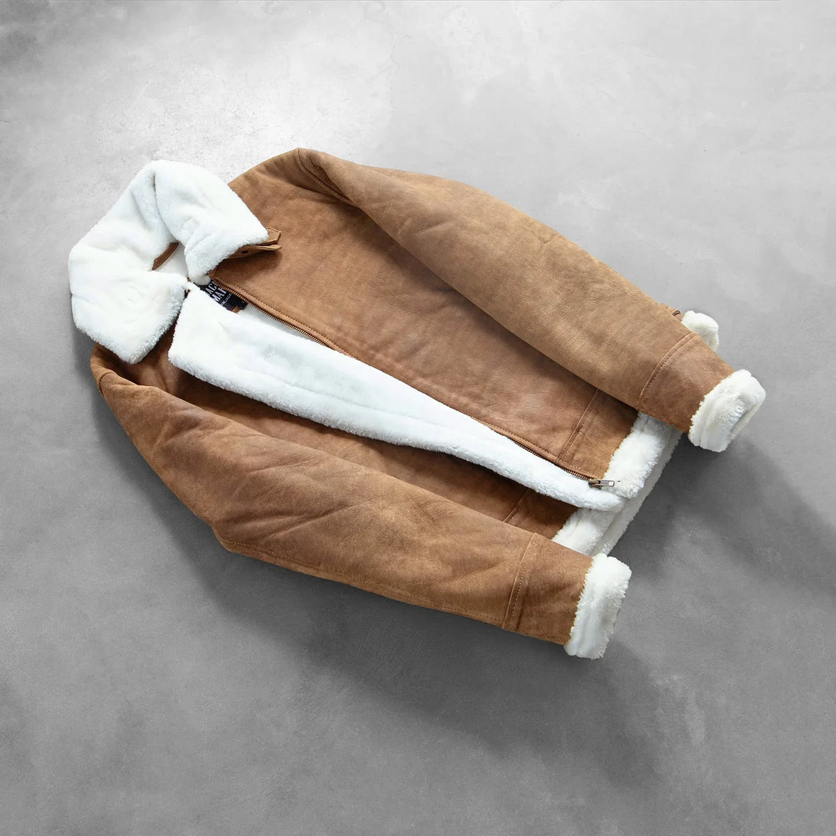 
Francis B-3 Černá Kožená bomber bunda pro Pány – alternate product view 8