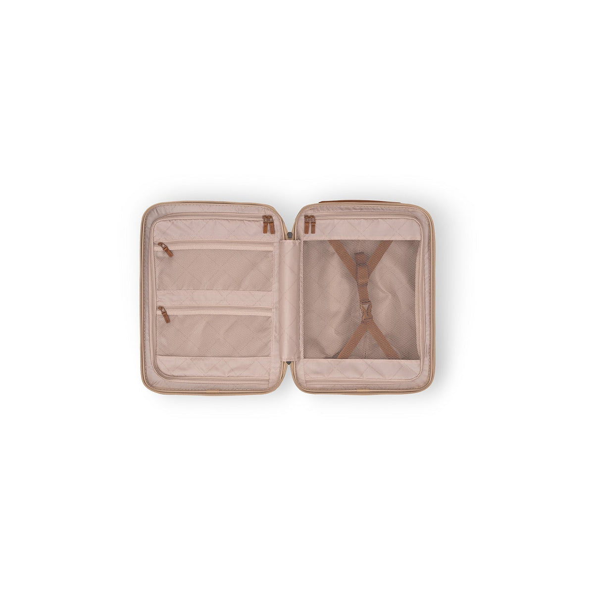 
Detailní pohled of Classic Collar & Heavy-Duty Zipper Hardware on Hand Luggage Suitcase Front Pocket Zuna pro Dámy pro Dámy