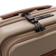 
Hand Luggage Suitcase Front Pocket Zuna pro Dámy pro Dámy - Boční pohled ukazující ergonomický střih rukávů