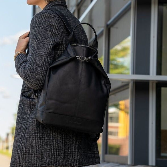 Manchester Full-Grain Leather Backpack dámská