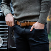 
Aayden Pravá plnolícová kůže Belt pro Pány – alternate product view 3