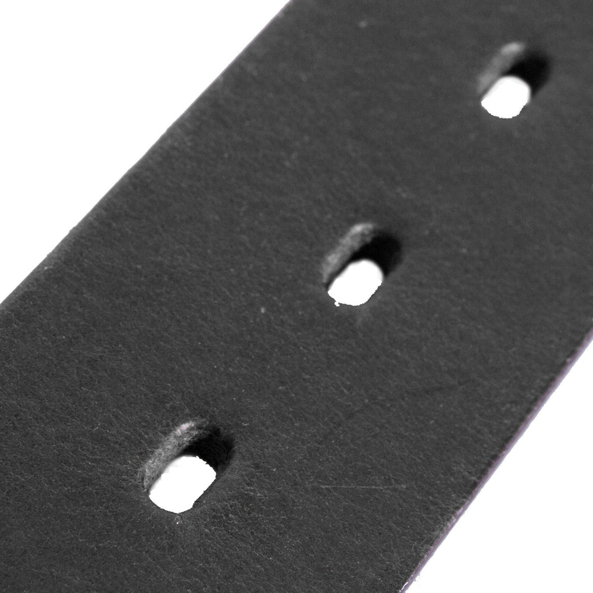 Solid Antique Brass Hardware &amp; Heavy-Duty Dual Zipper Detail on Brandon Full-Grain Leather Belt