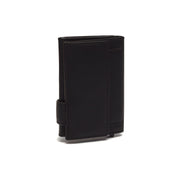 
Classic 100% Full-Grain Leather Card Holder - Zadní pohled se zesílenými koženými popruhy
