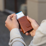 
Portland Pravá plnolícová kůže Pouzdro na karty – alternate product view 2