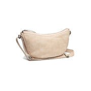 
Clarita Kožená crossbody taška ze 100% klasické plnolícové kůže - Full Exterior Přední pohled a přiléhavá silueta | Koupit online