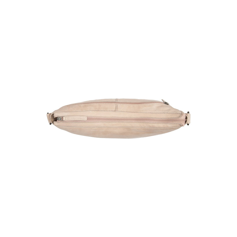 Clarita Full-Grain Leather Crossbody Bag dámská
