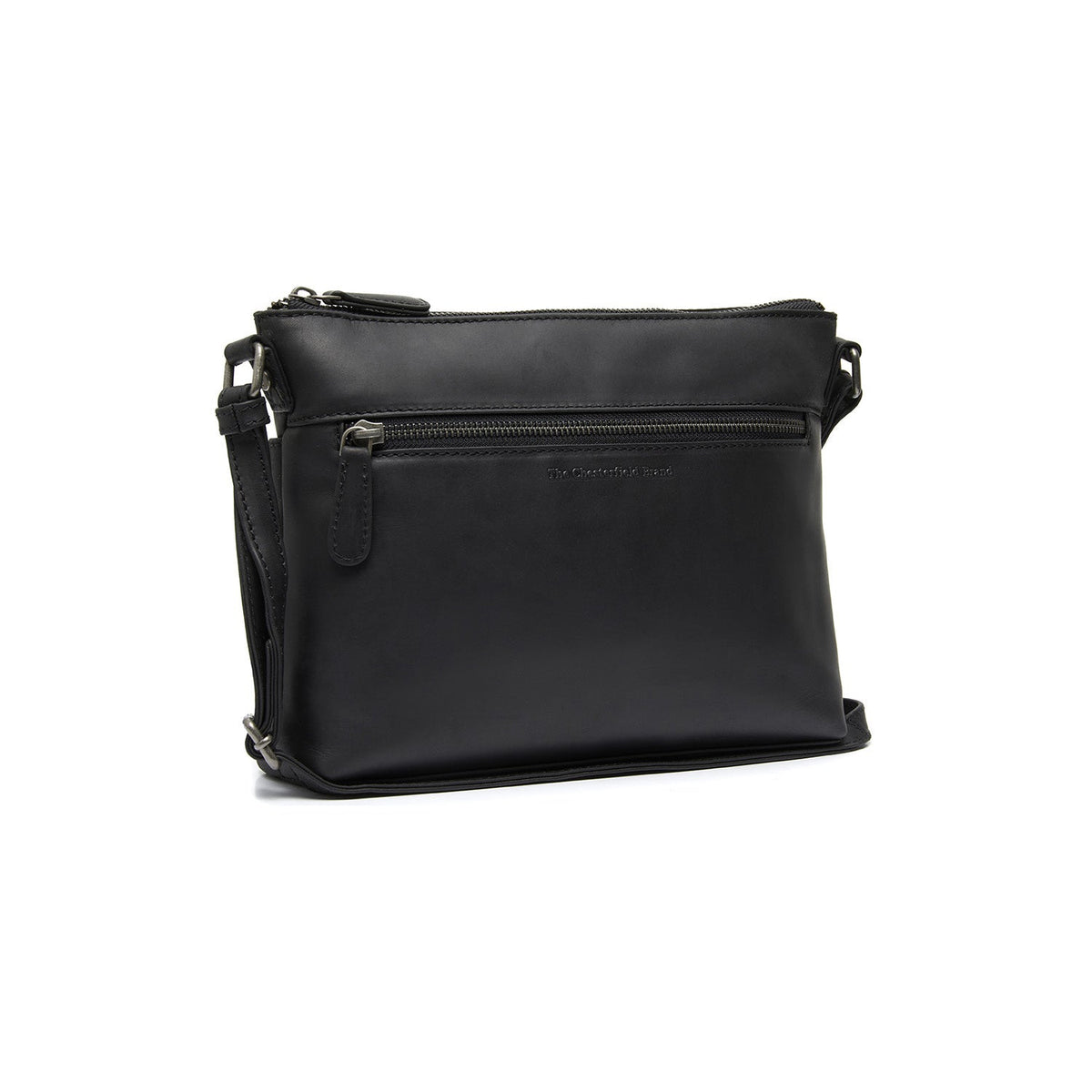 
Durban Kožená crossbody taška ze 100% klasické plnolícové kůže - Full Exterior Přední pohled a přiléhavá silueta | Koupit online