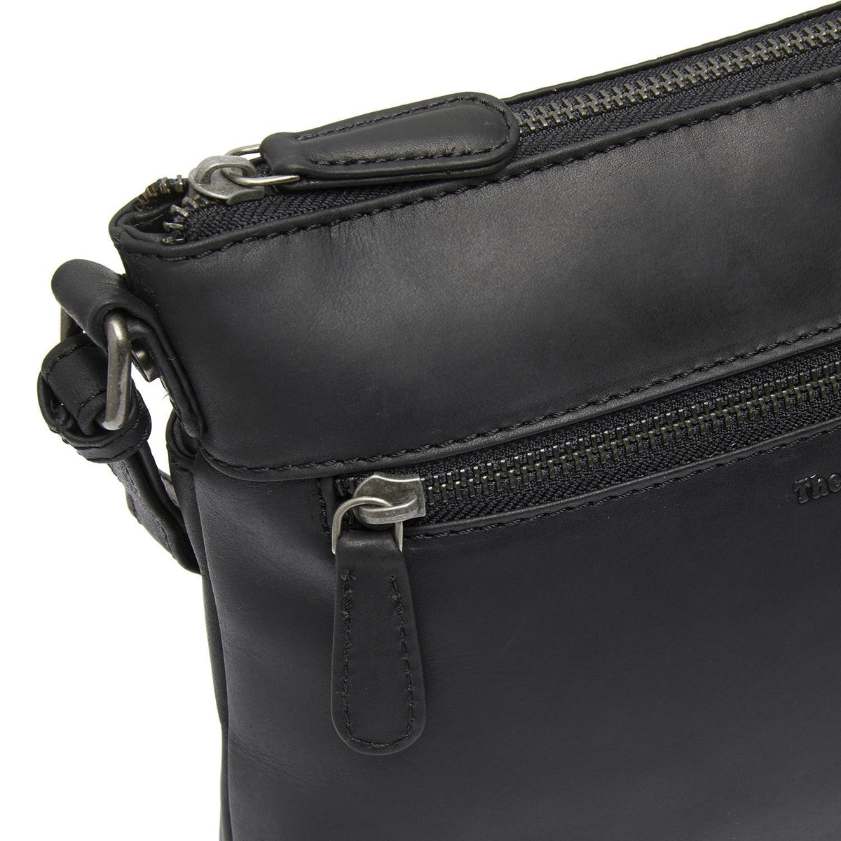 
Classic 100% Full-Grain leather Bag - Zadní pohled se zesílenými koženými popruhy