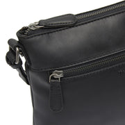 
Classic 100% Full-Grain leather Bag - Zadní pohled se zesílenými koženými popruhy
