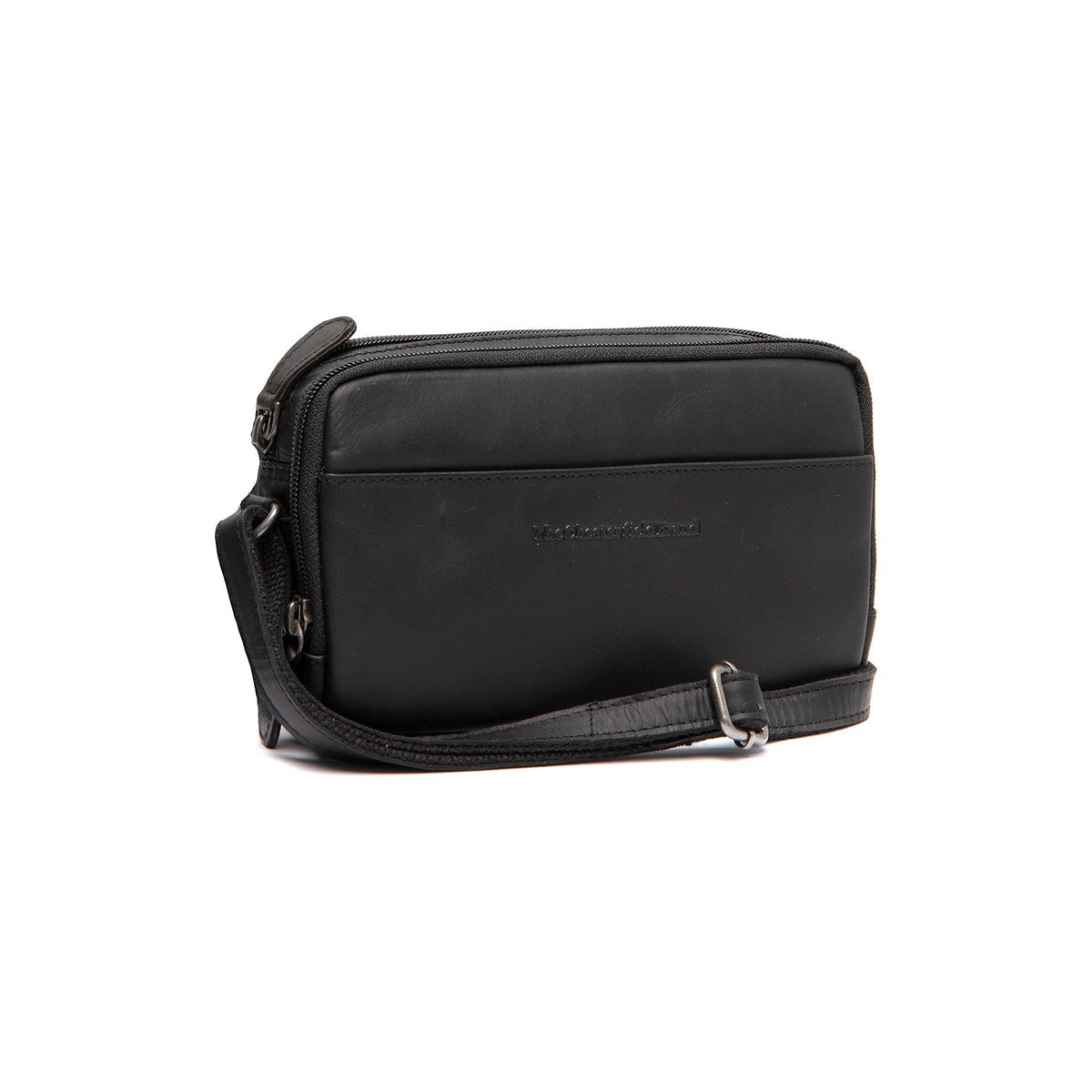 
Ellon Kožená crossbody taška ze 100% klasické plnolícové kůže - Full Exterior Přední pohled a přiléhavá silueta | Koupit online