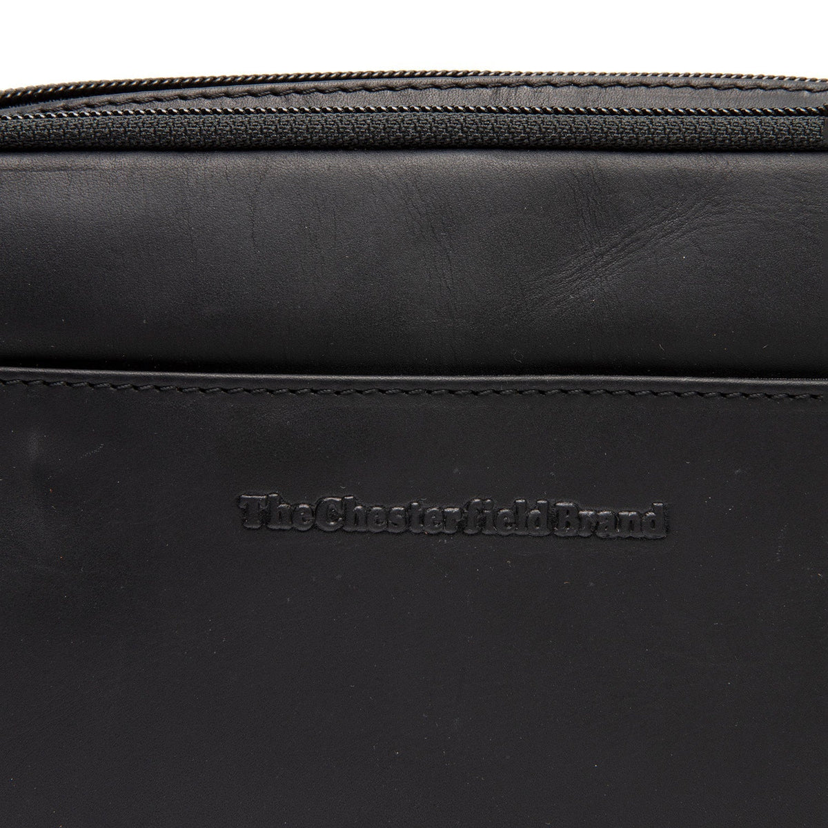 
Classic 100% Full-Grain leather Bag - Zadní pohled se zesílenými koženými popruhy