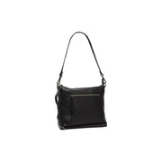 
Faro Kožená crossbody taška ze 100% klasické plnolícové kůže - Full Exterior Přední pohled a přiléhavá silueta | Koupit online