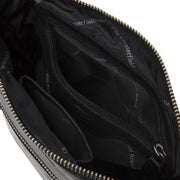 
Classic 100% Full-Grain leather Bag - Zadní pohled se zesílenými koženými popruhy