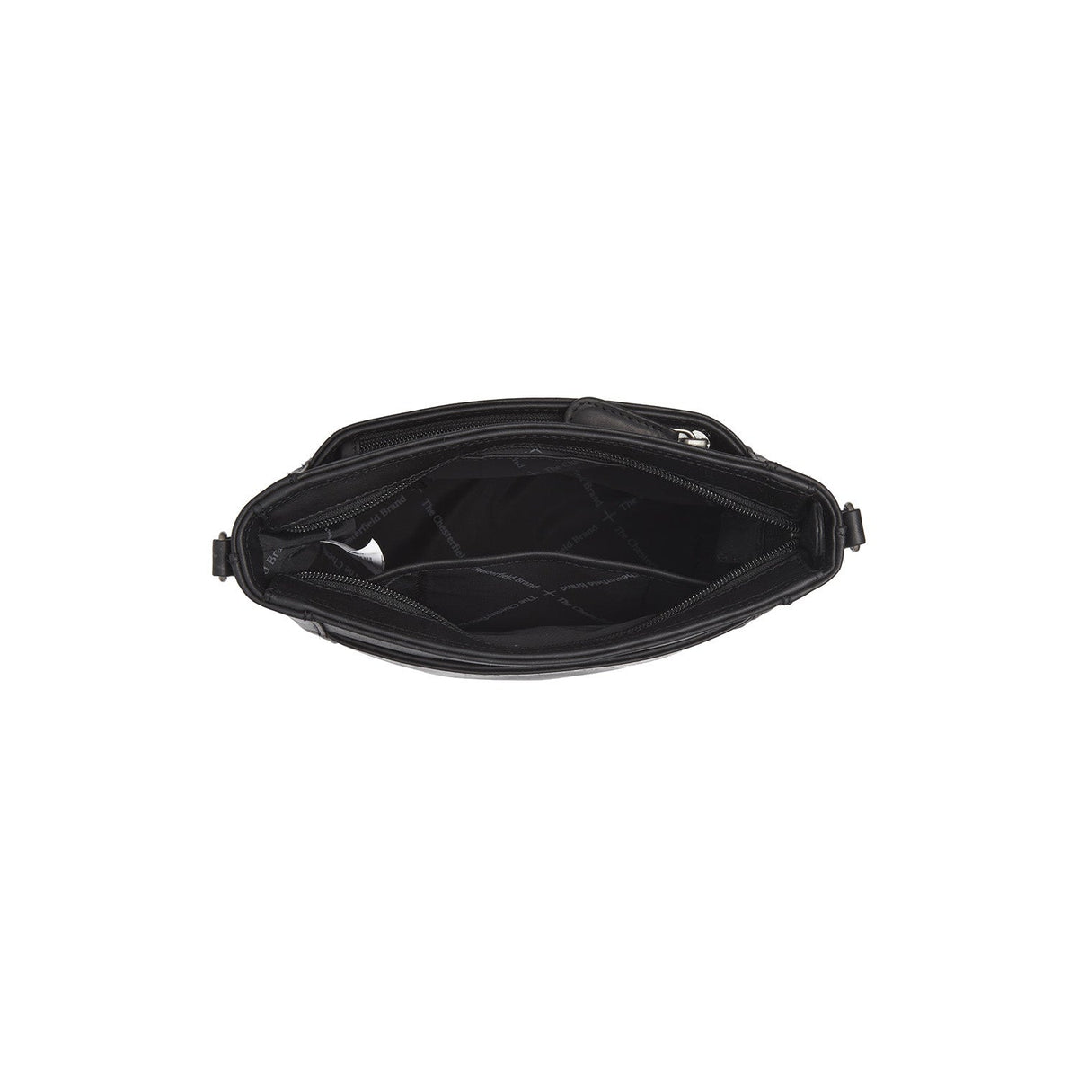 
Pohled na podšívku Showing Dedicated Padded Laptop Sleeve & Multi-Compartment Organization