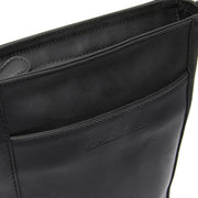 
Classic 100% Full-Grain leather Bag - Zadní pohled se zesílenými koženými popruhy