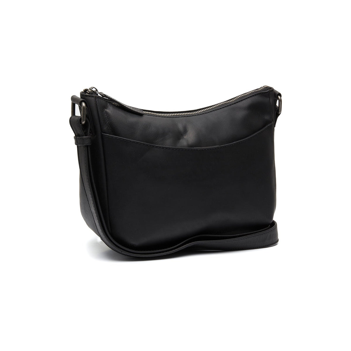 
Henderson Kožená crossbody taška ze 100% klasické plnolícové kůže - Full Exterior Přední pohled a přiléhavá silueta | Koupit online
