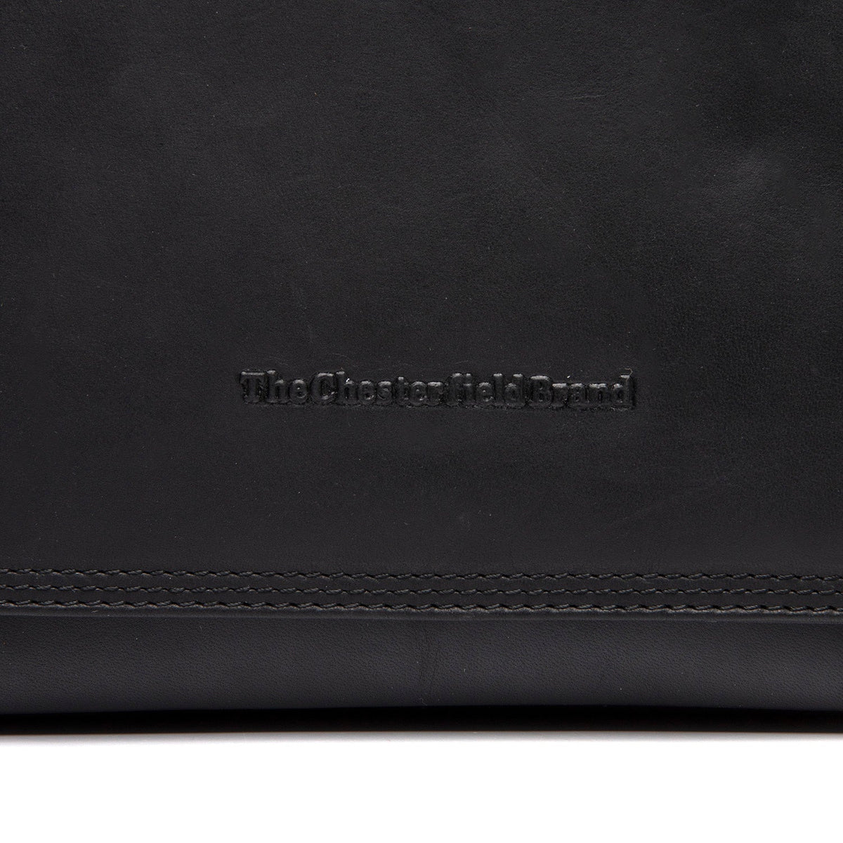 
Classic 100% Full-Grain leather Bag - Zadní pohled se zesílenými koženými popruhy