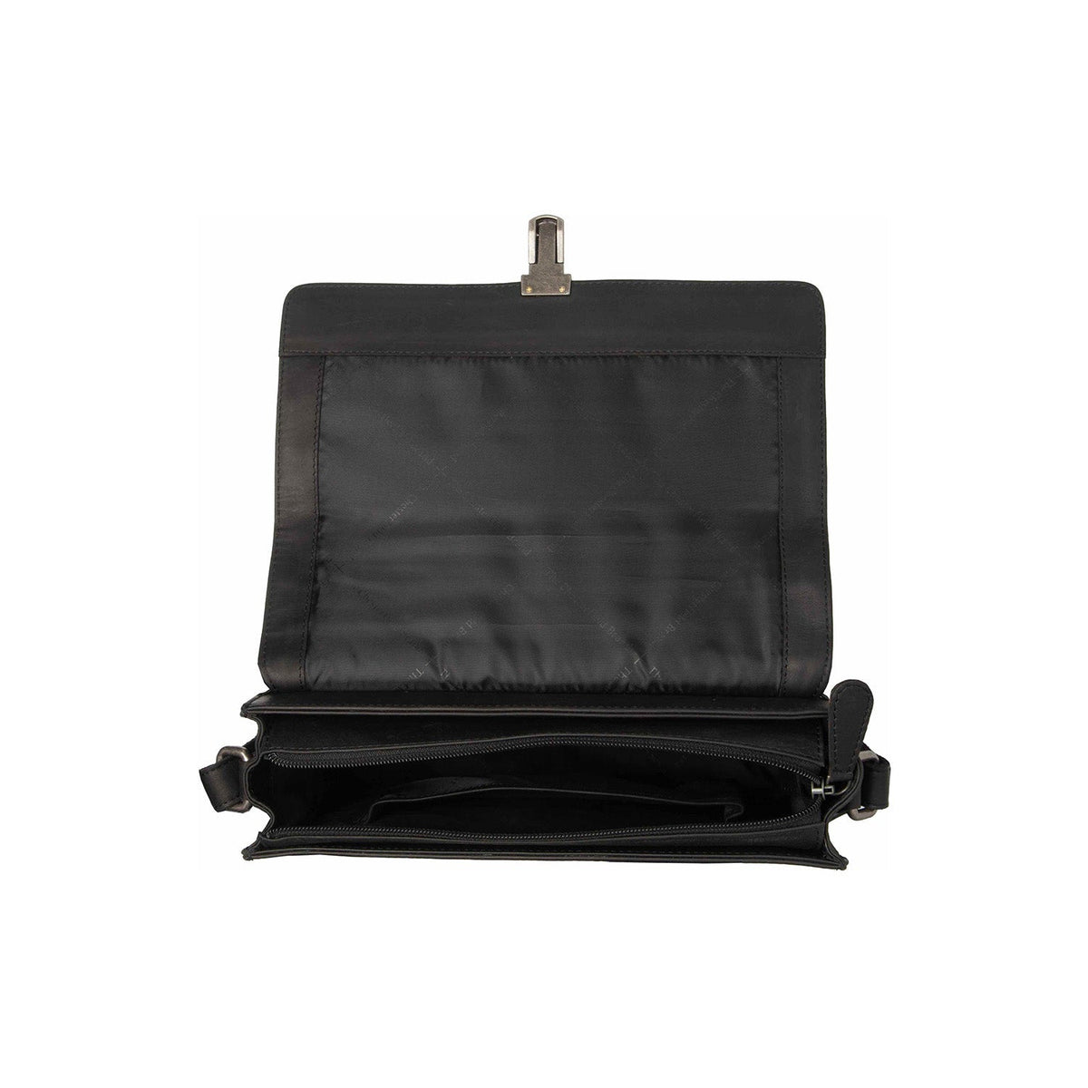 
Pohled na podšívku Showing Dedicated Padded Laptop Sleeve & Multi-Compartment Organization