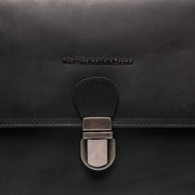 
Classic 100% Full-Grain leather Bag - Zadní pohled se zesílenými koženými popruhy