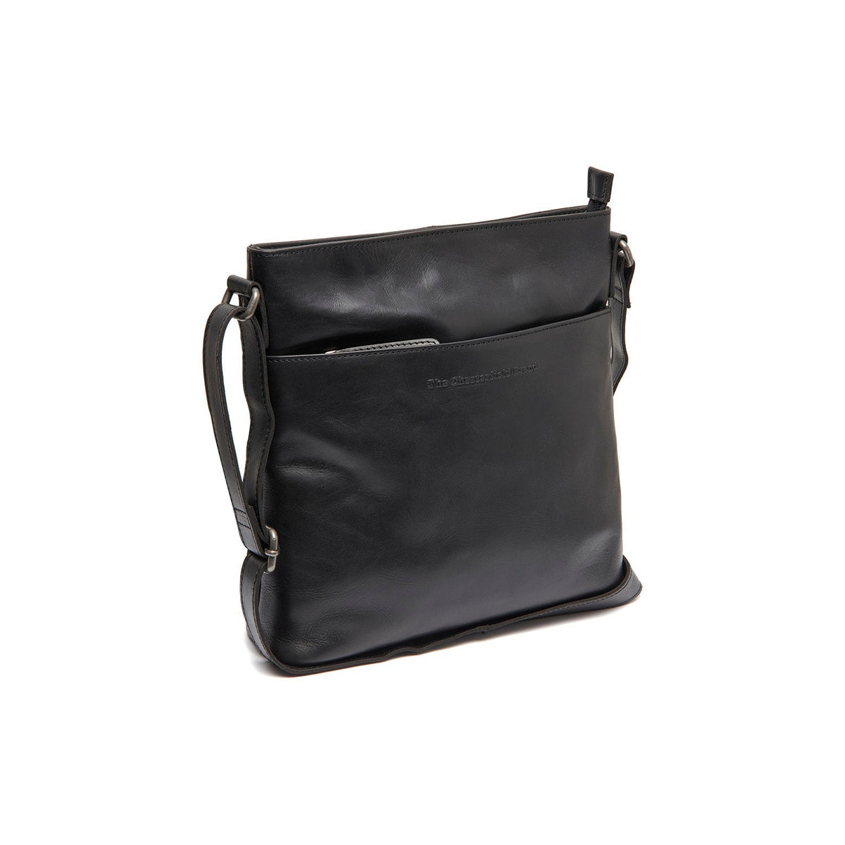 
Lunton Kožená crossbody taška ze 100% klasické plnolícové kůže - Full Exterior Přední pohled a přiléhavá silueta | Koupit online