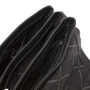 
Classic 100% Full-Grain leather Bag - Zadní pohled se zesílenými koženými popruhy