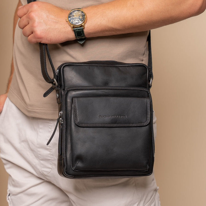 Montira Full-Grain Leather Crossbody Bag pánská
