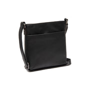 
Navene Kožená crossbody taška ze 100% klasické plnolícové kůže - Full Exterior Přední pohled a přiléhavá silueta | Koupit online
