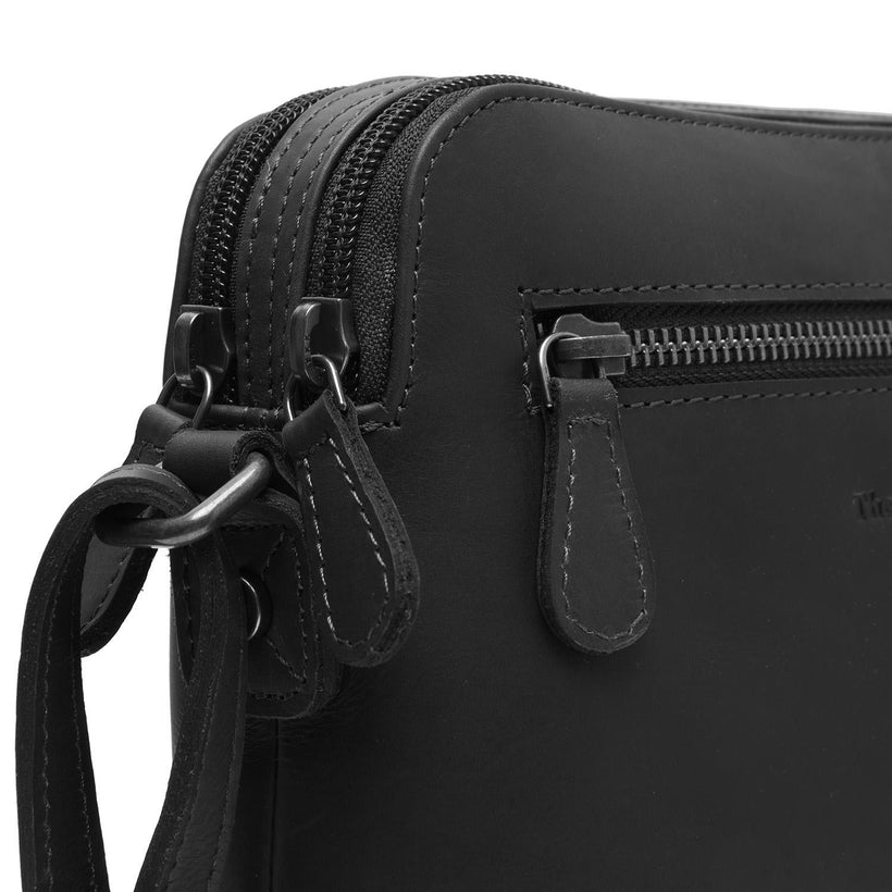 Nebraska Kožená crossbody taška
